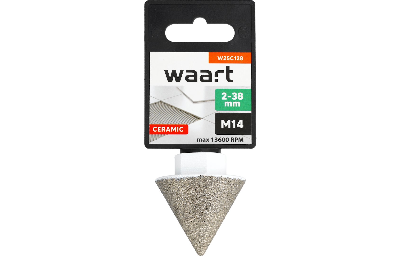 Freze diamanti konike WAART 2-38mm