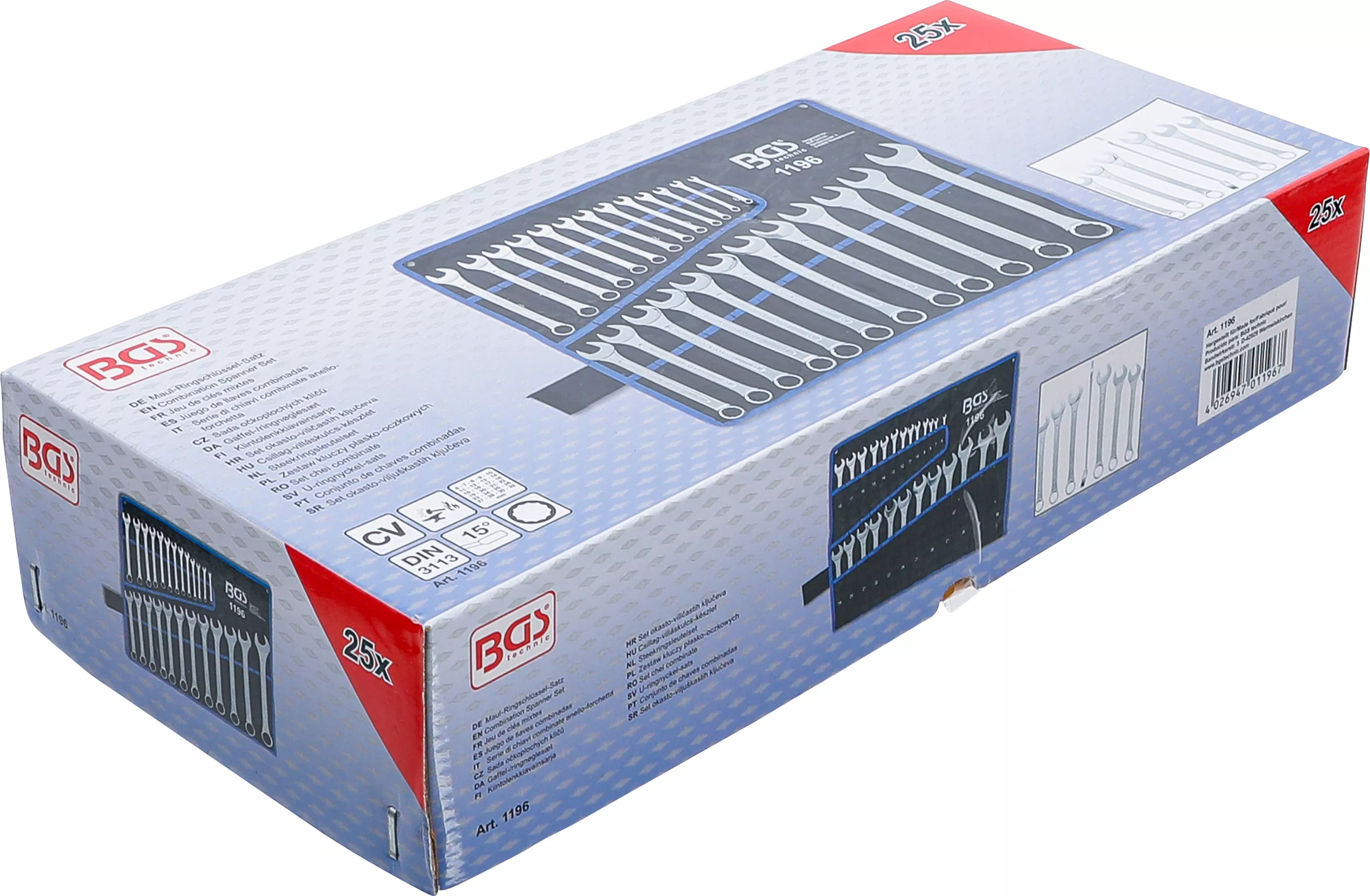 Set celesa fiso-stela BGS 6-32mm 25 cope