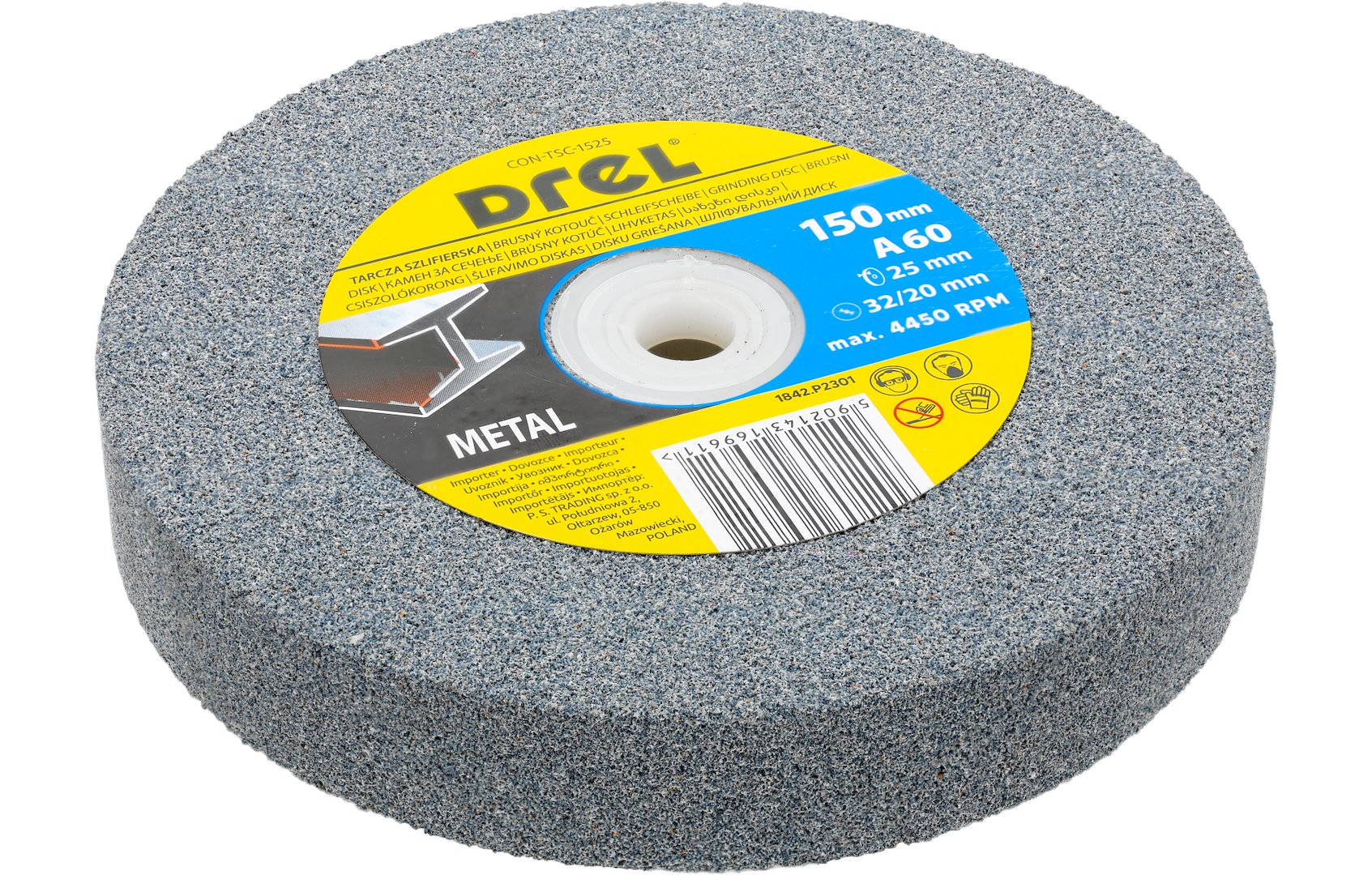 Gur zmeril Drel 150x32x25 P60