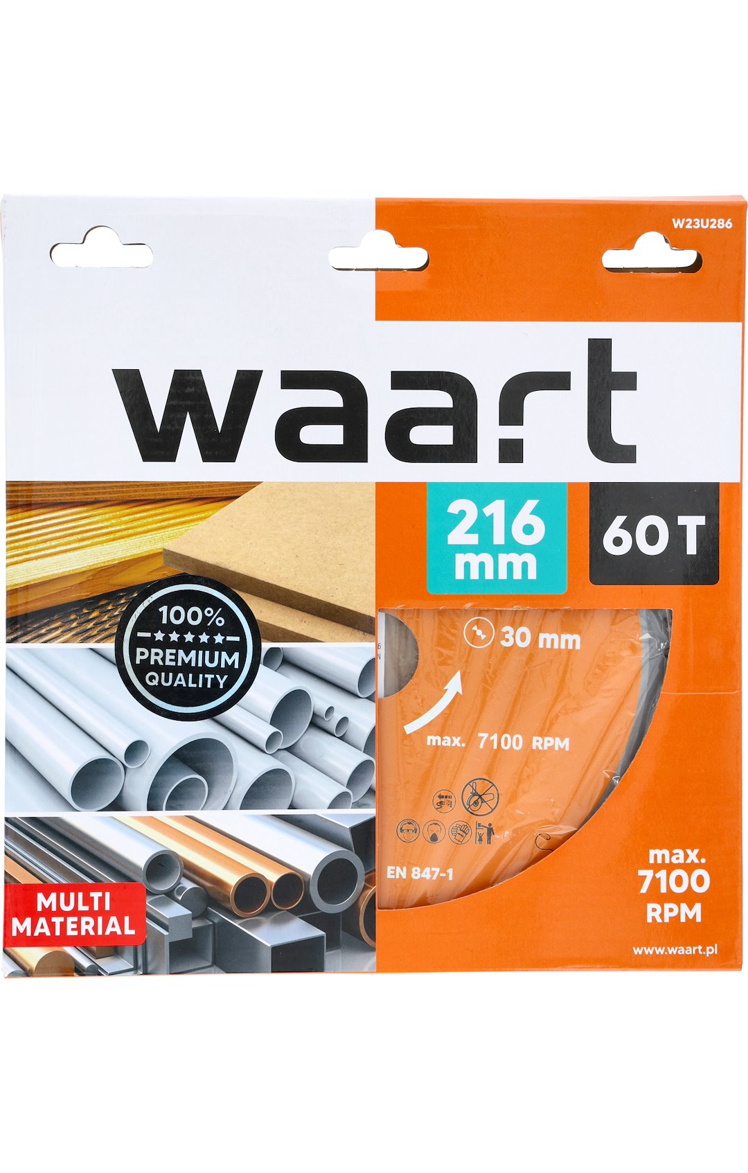 Disk Sharre WAART Multimaterial 216x30 60Dh