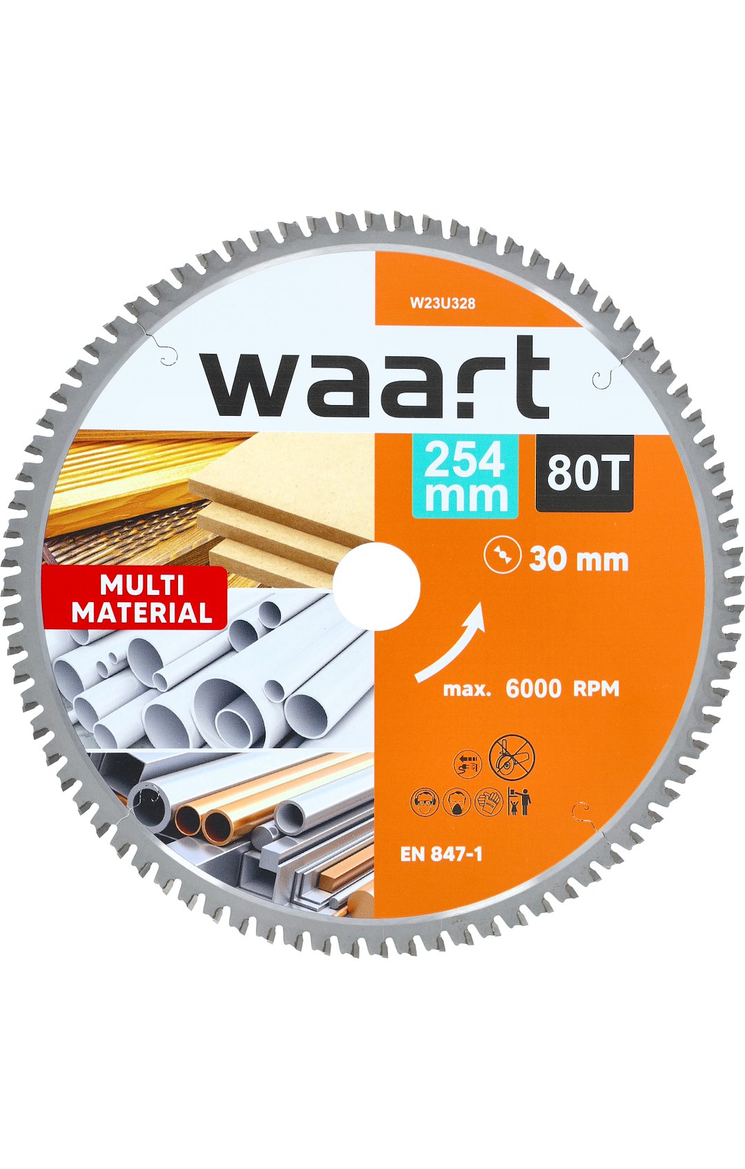 Disk Sharre WAART Multimaterial 254x30 80Dh