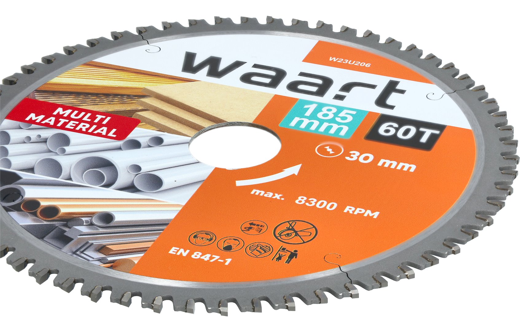 Disk Sharre WAART Multimaterial 185x30 60Dh
