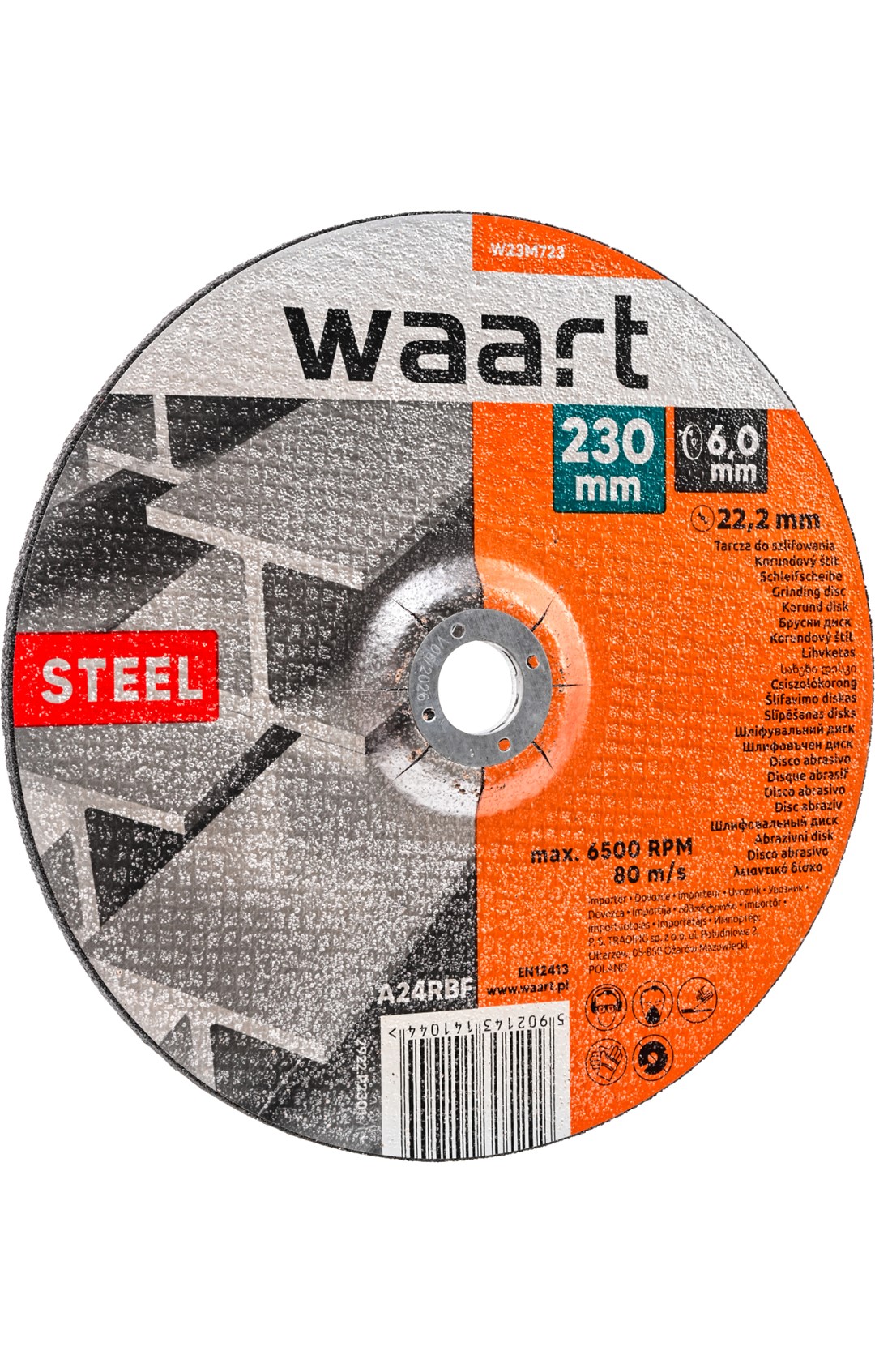 Disk Axhustimi WAART 230x6