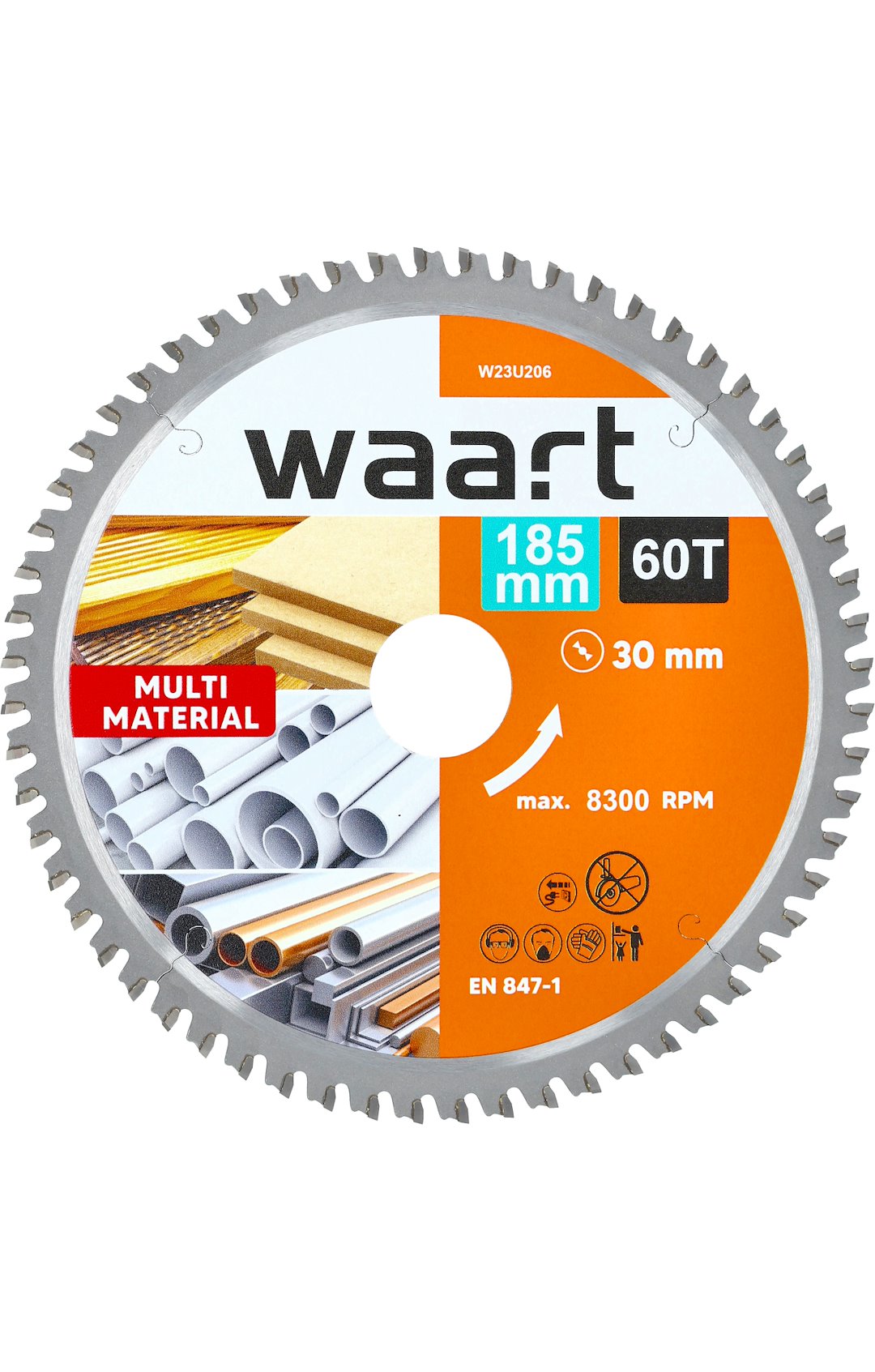 Disk Sharre WAART Multimaterial 185x30 60Dh