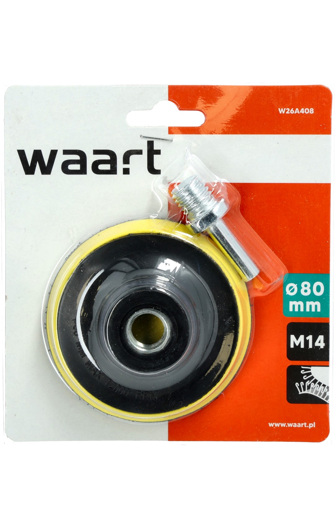 Mbajtese letre zmerile WAART 80mm me adaptor per trapan