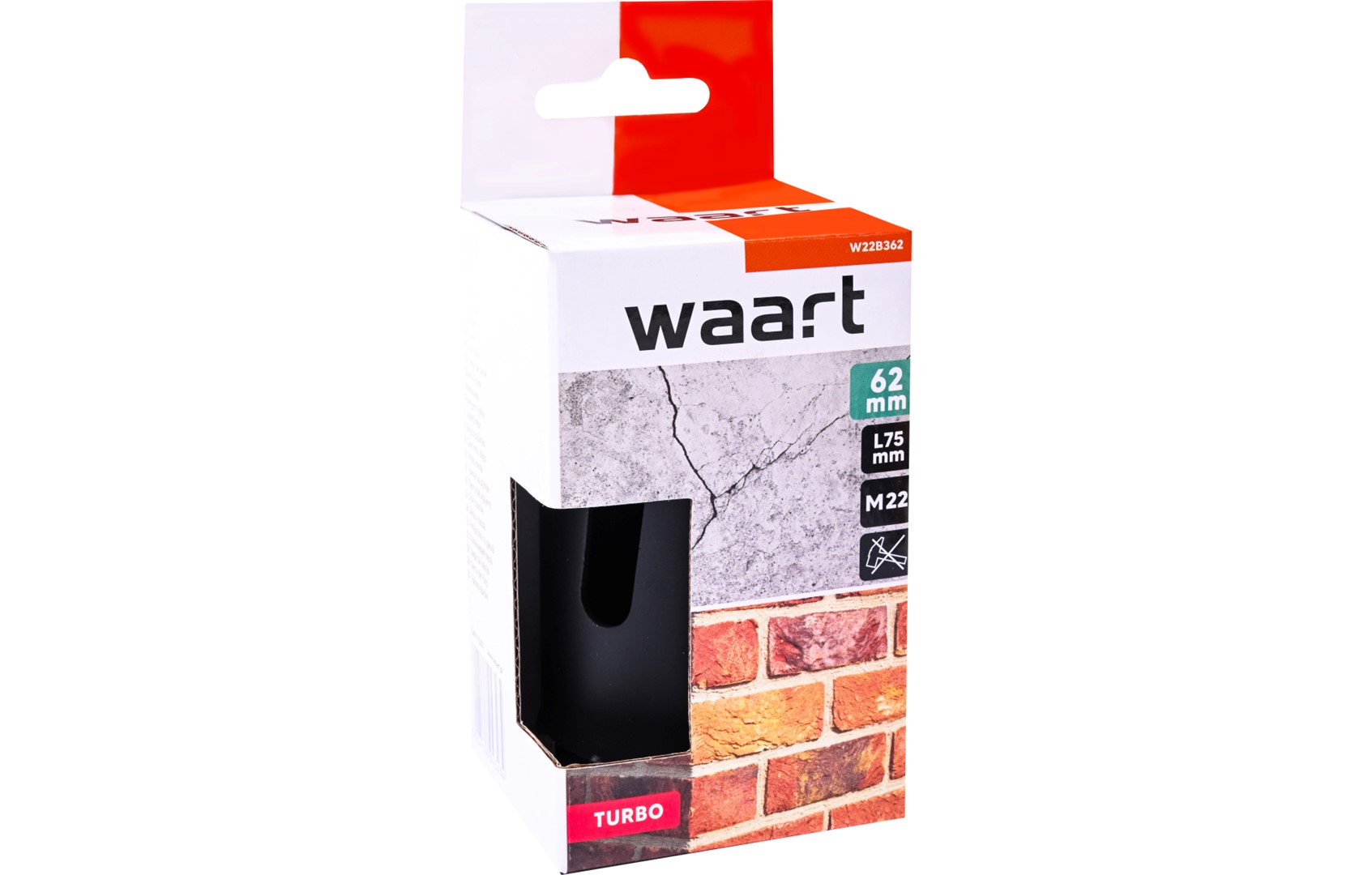 Punto Gote betoni Turbo WAART 62mm M22