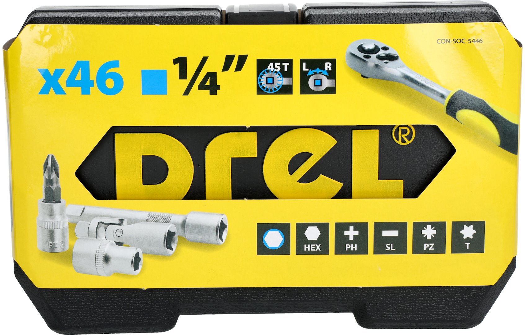 Set kriketi Drel 1/4 46cp