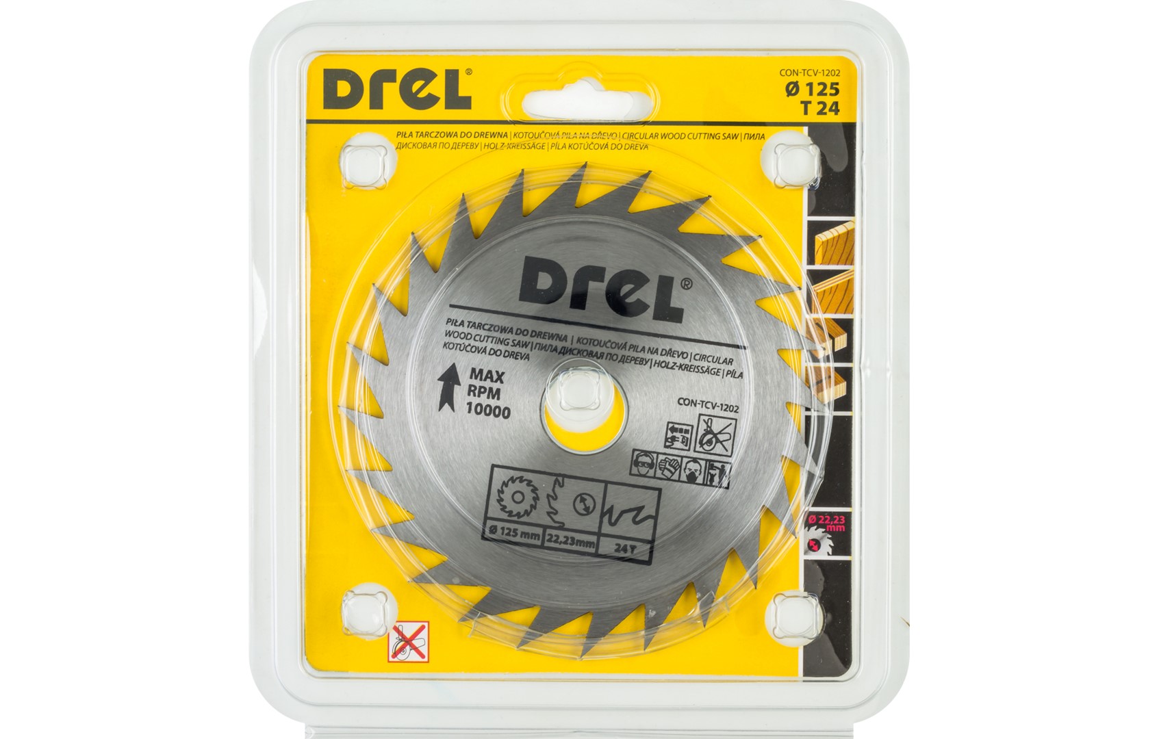 Disk Sharre Drel Dru 125x22.2 24Dh