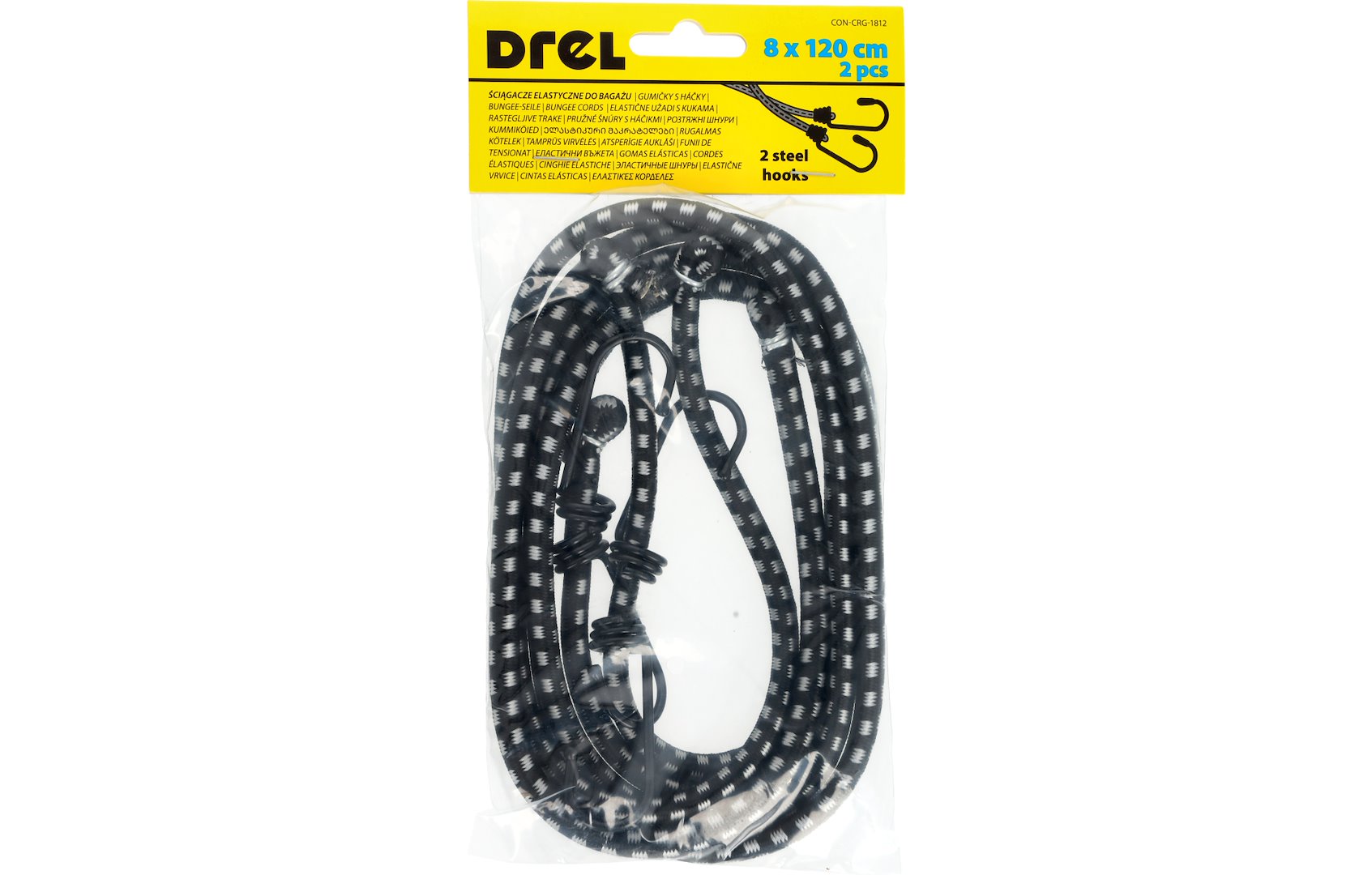 Llastik bagazhi Drel 8 mm x 120 cm