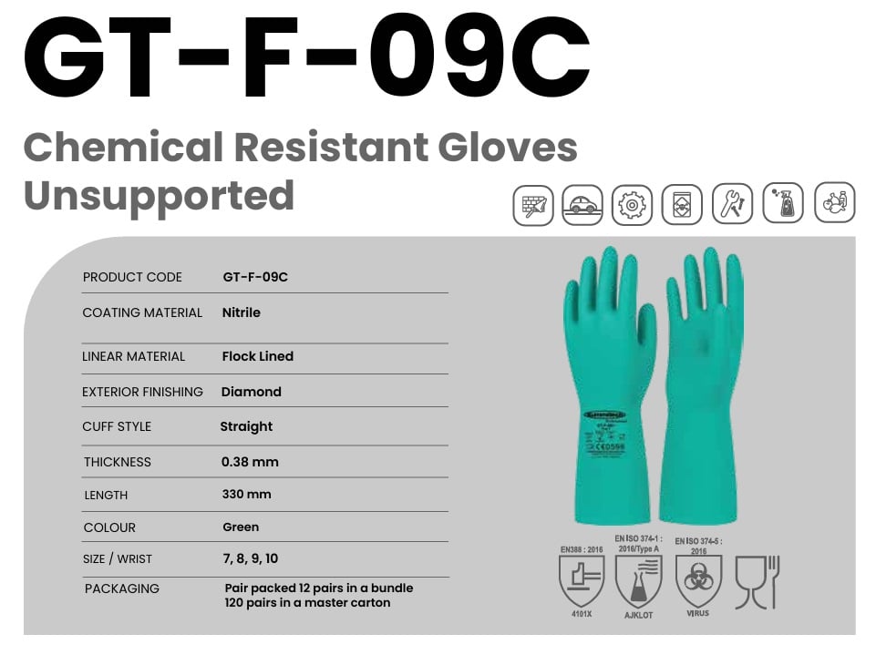 Sarung Tangan Kimia GT-F-09C