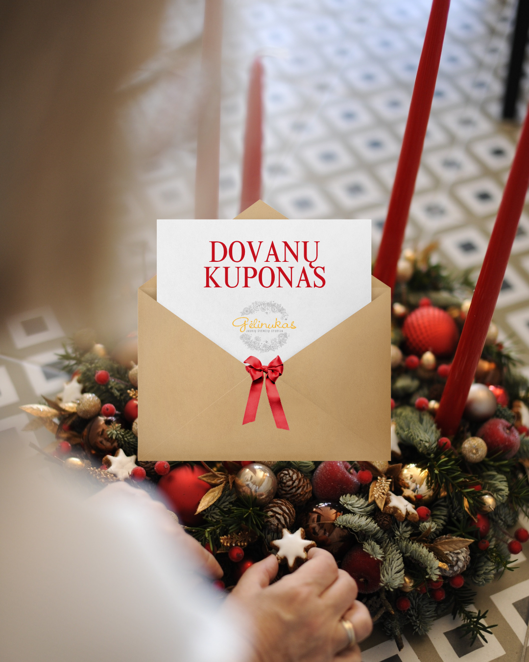 Gėlinukas dovanų kuponas