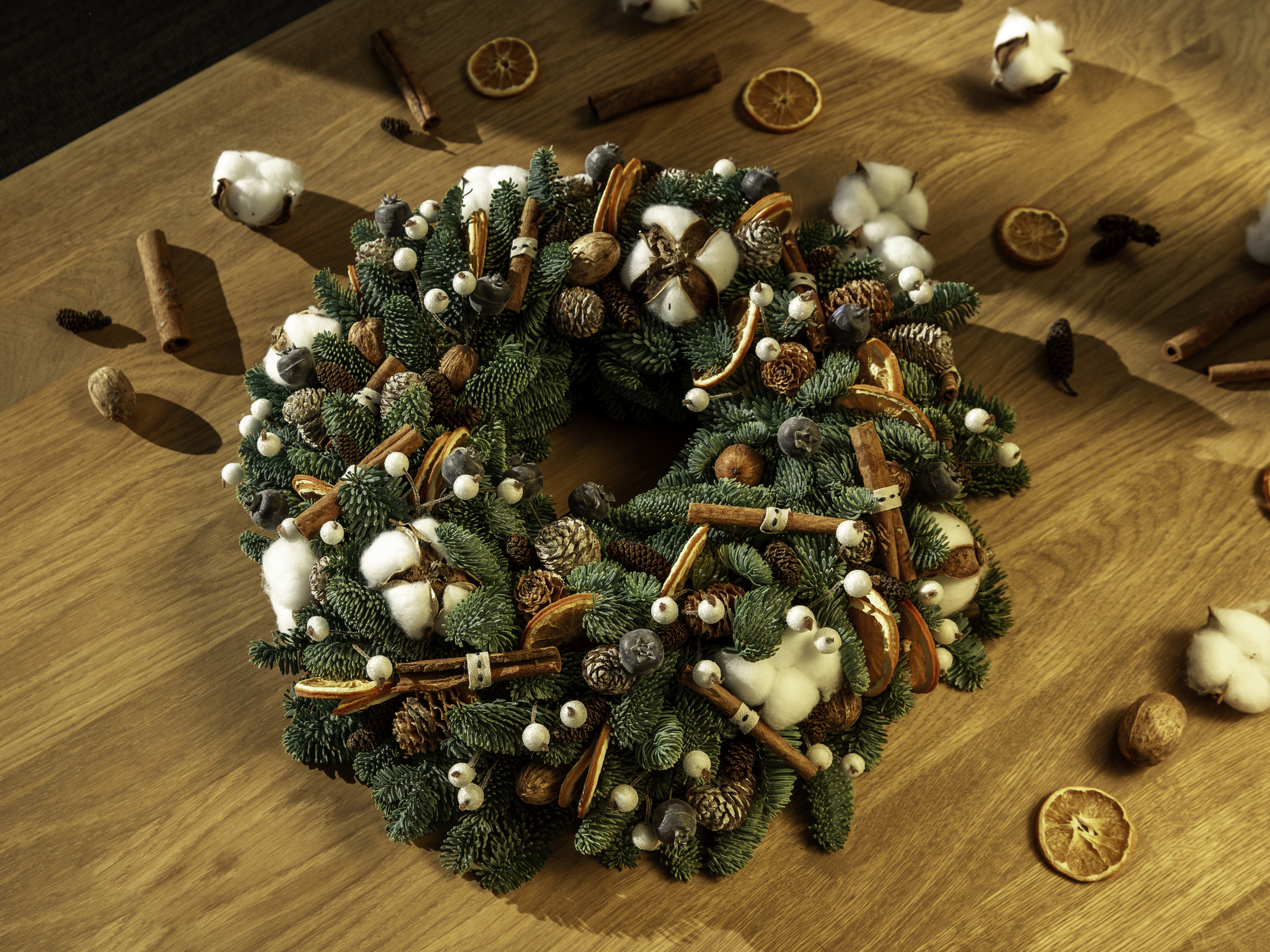 Kalėdinio vainiko gamybos rinkinys + VIDEO pamoka