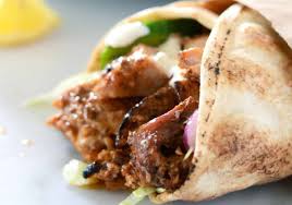 Wrap au poulet shawarma