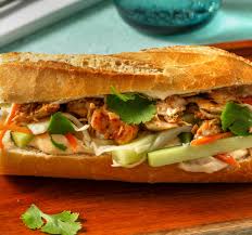 Sandwich au poulet grillé