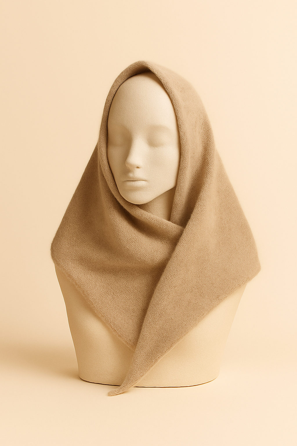 Foulard in alpaca e merino