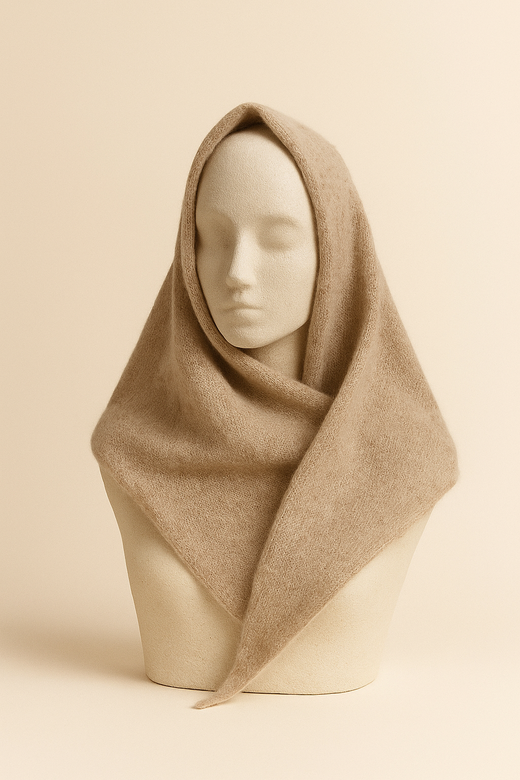 Foulard in alpaca e merino