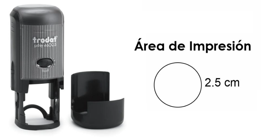 Sello Redondo Trodat 2.5 cm