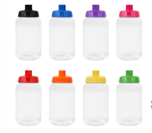 Botella deportiva multicolor 500 ml