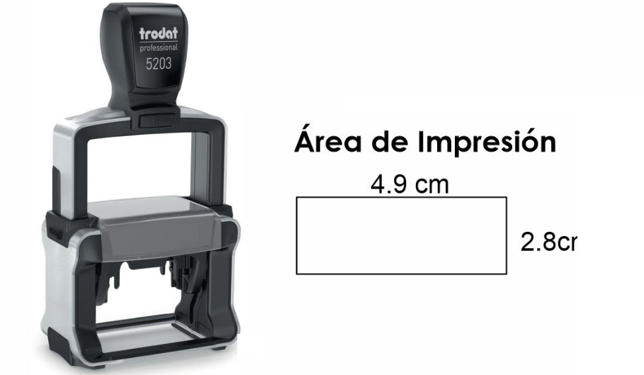 Sello Trodat Profesional 5203