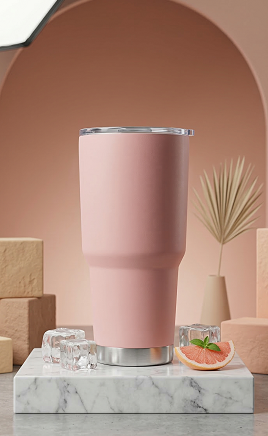 Vaso térmico rosa