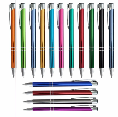 Bolígrafo Metálico Brillante