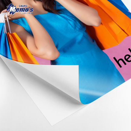 Impresion en Vinil adhesivo brillante