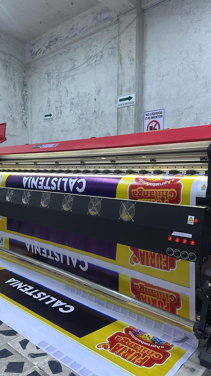 Impresión de gran formato en lona por m2