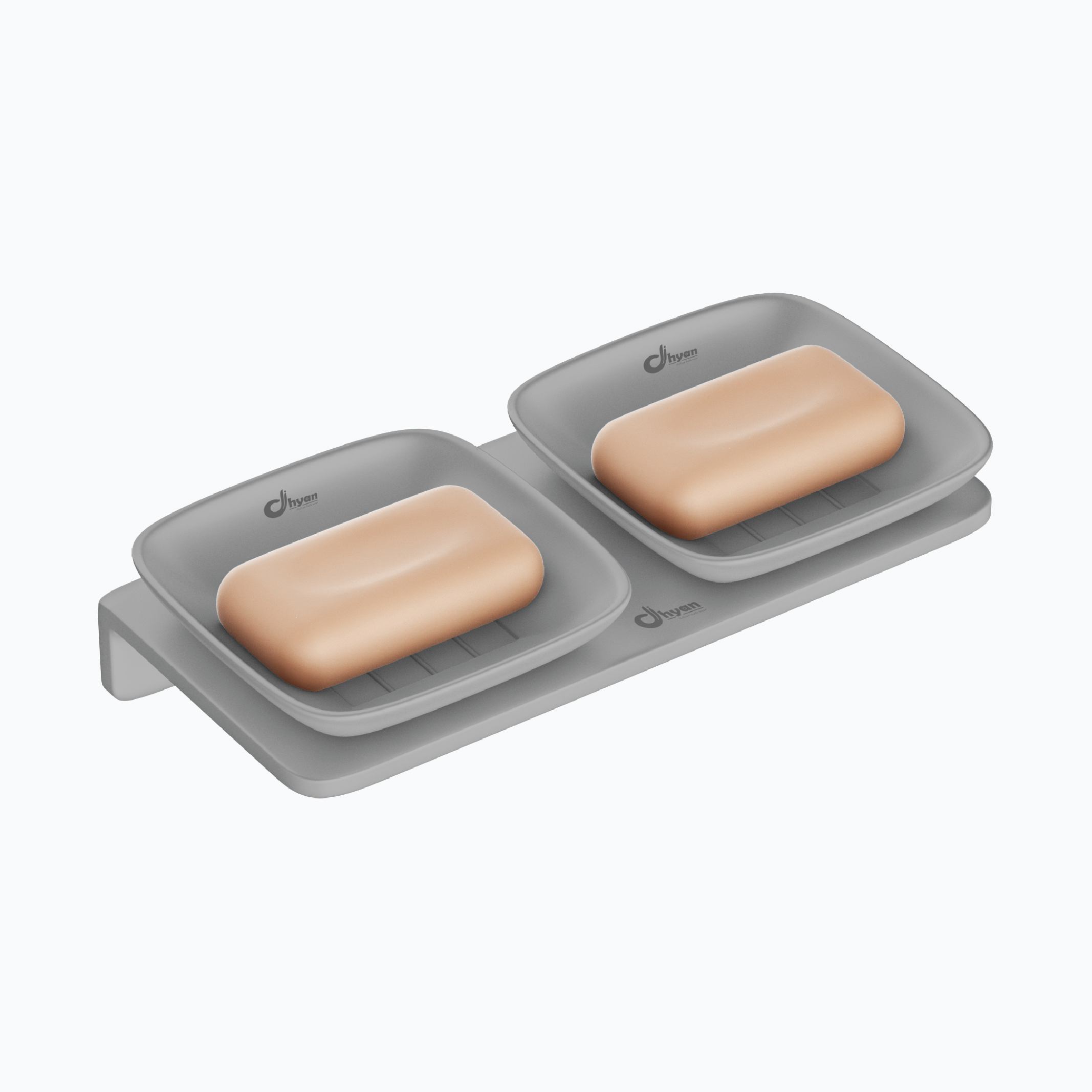 Double Square Soap Dish