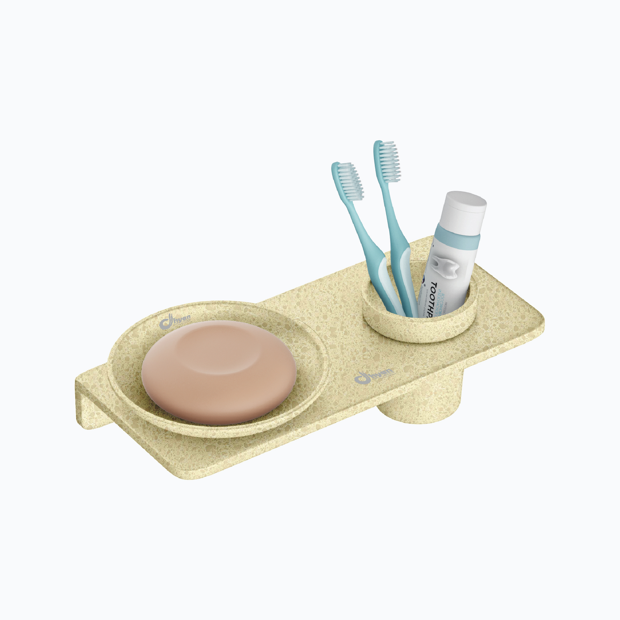 Round Soap Dish With Glass