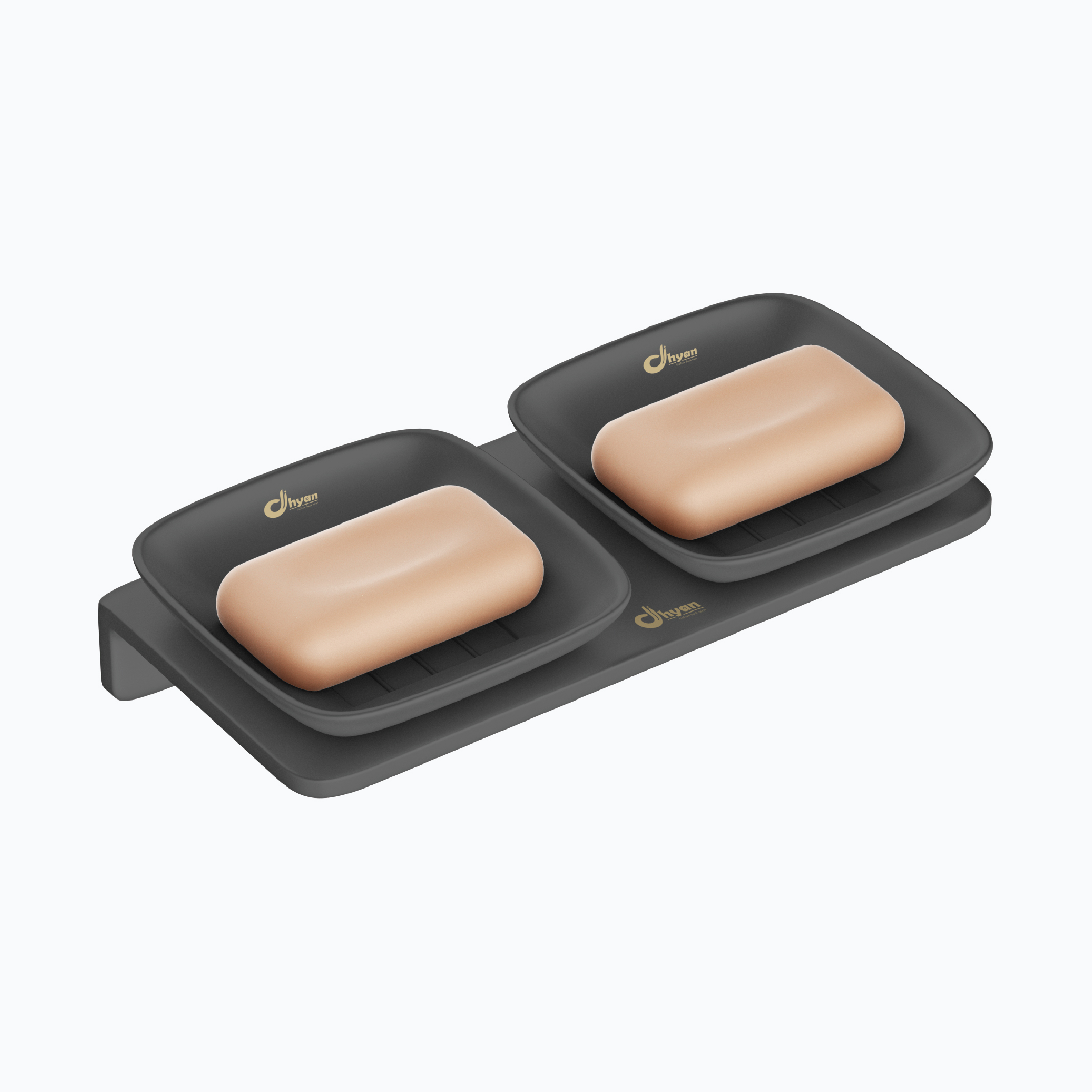 Double Square Soap Dish