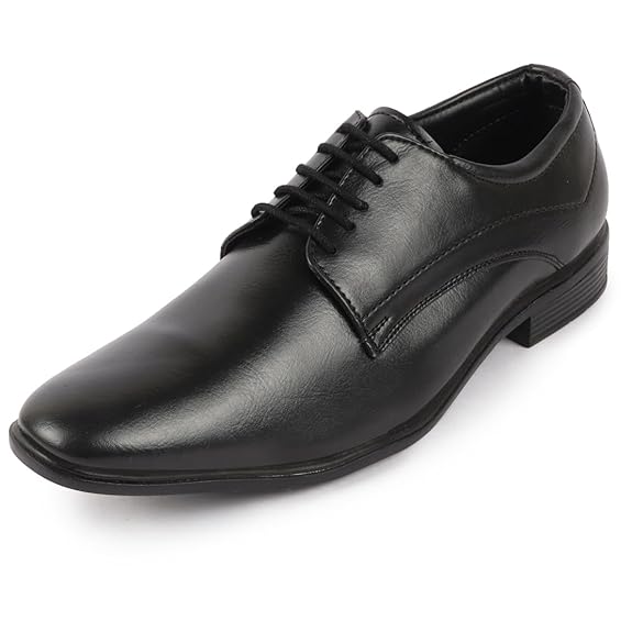 FAUSTO Men's Formal Office Dress Lace Up Derby Shoes
