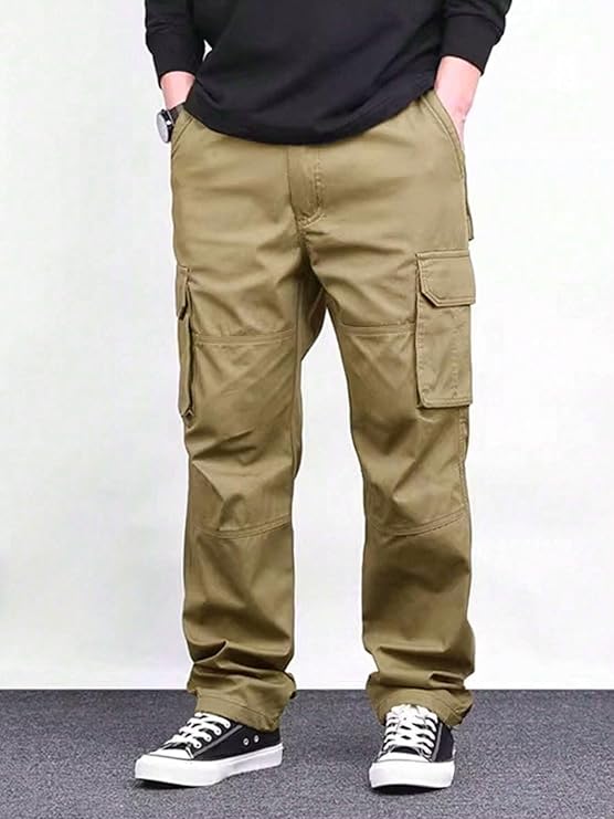 Lymio Men Cargo || Men Cargo Pants Cotton || Casual Cargos Pant (Cargo-46-49)
