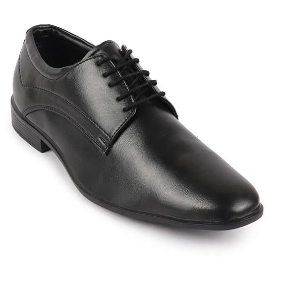 FAUSTO Men's Formal Office Dress Lace Up Derby Shoes