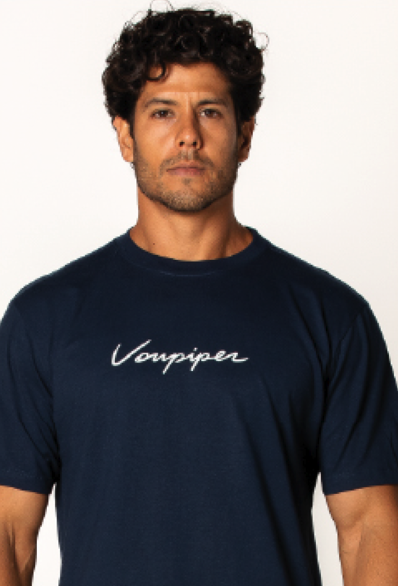 Camiseta Voupiper Azul Marinho