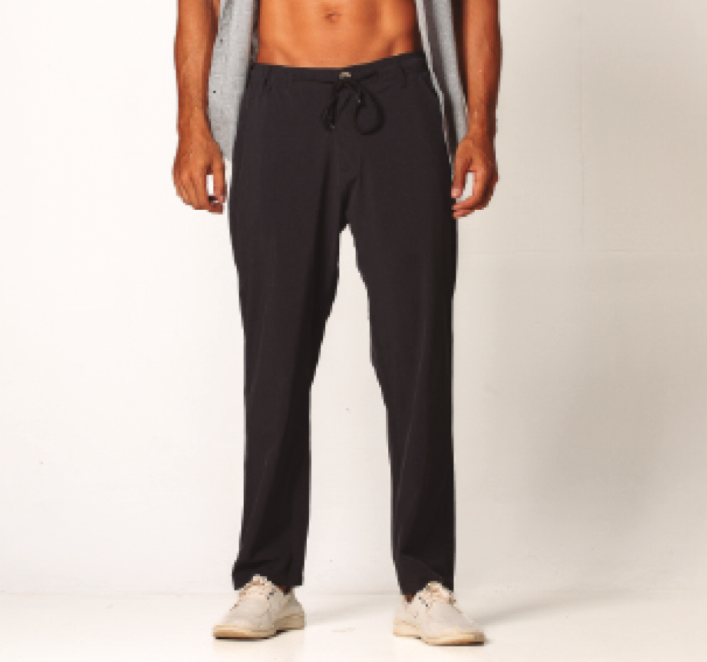 Calça masculina preta
