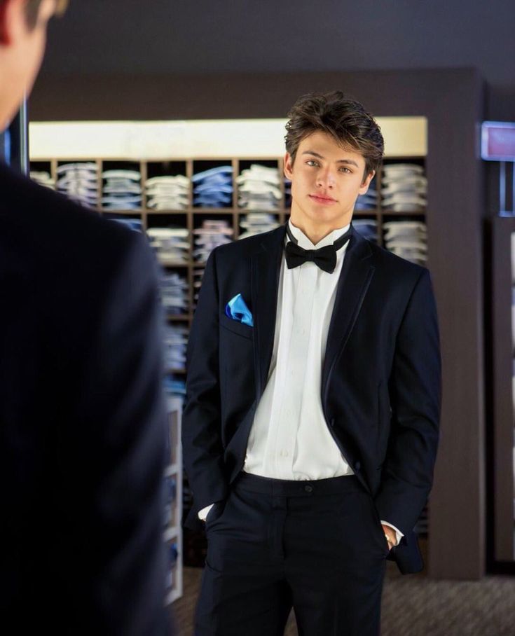 Men's Formal Black Suit