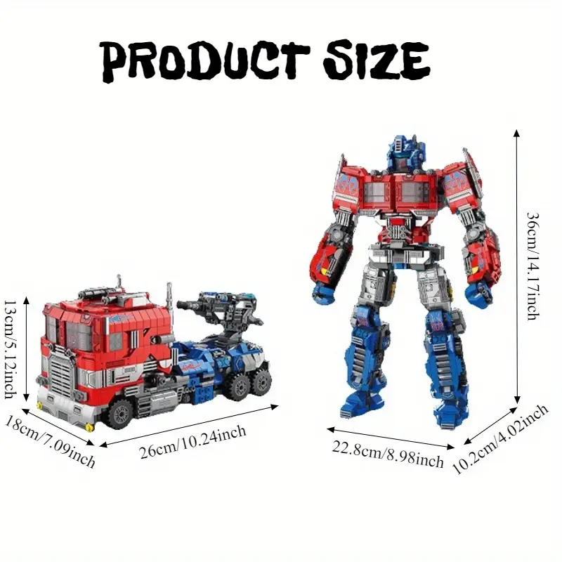 ชุดตัวต่อ Mech 2in1 1733 ชิ้น 