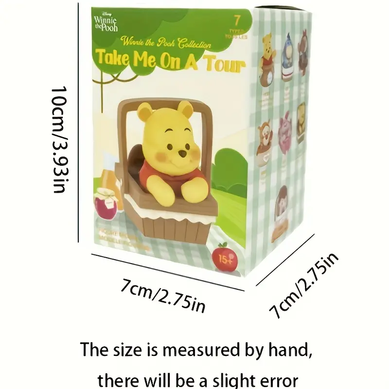 MINISO Disney วินนี่เดอะพูห์ & ทิกเกอร์ กล่องลึกลับฟิกเกอร์คอลเลกชัน
