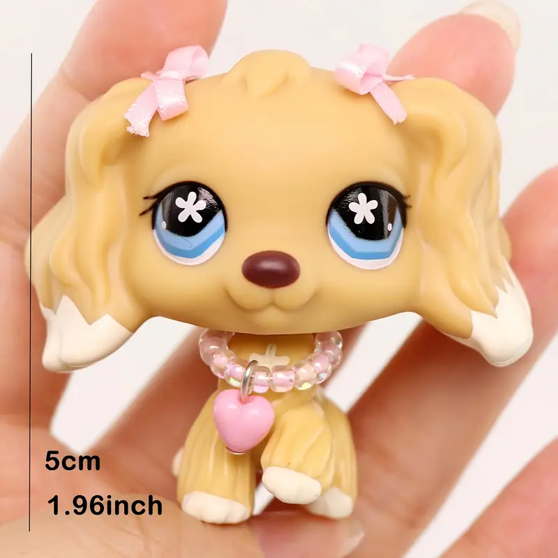 ตุ๊กตาสุนัขพันธุ์ Roosterer Spaniel สไตล์ Littlest Pet Shop (LPS)
