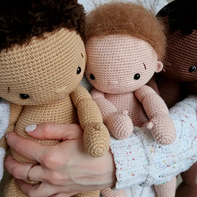 ชุดครอสเชตอะมิгуruumi Vioiv สำหรับผู้ใหญ่และมือใหม่