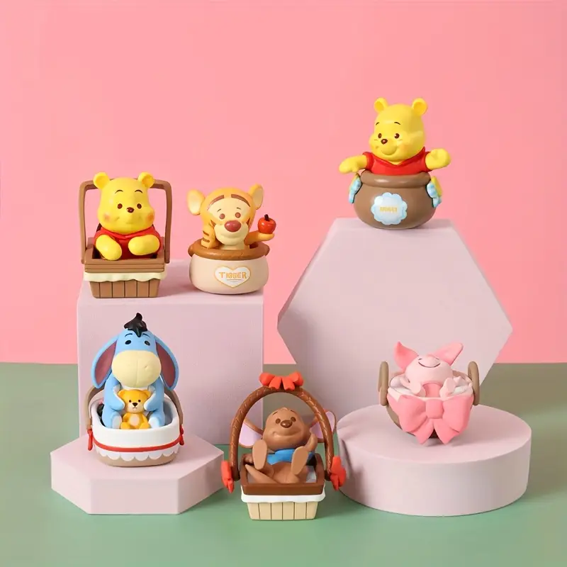 MINISO Disney วินนี่เดอะพูห์ & ทิกเกอร์ กล่องลึกลับฟิกเกอร์คอลเลกชัน