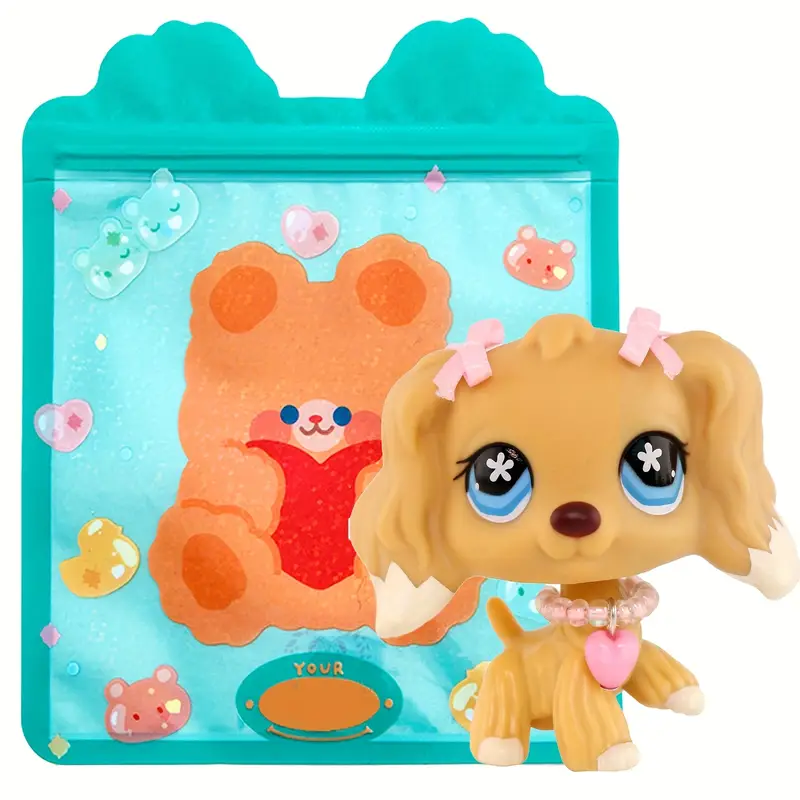 ตุ๊กตาสุนัขพันธุ์ Roosterer Spaniel สไตล์ Littlest Pet Shop (LPS)