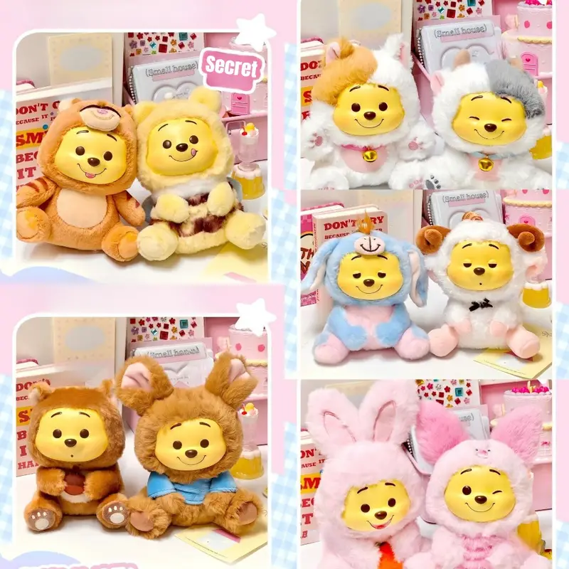 TOP TOY ตุ๊กตาผ้าพลัฌยาง Winnie The Pooh 