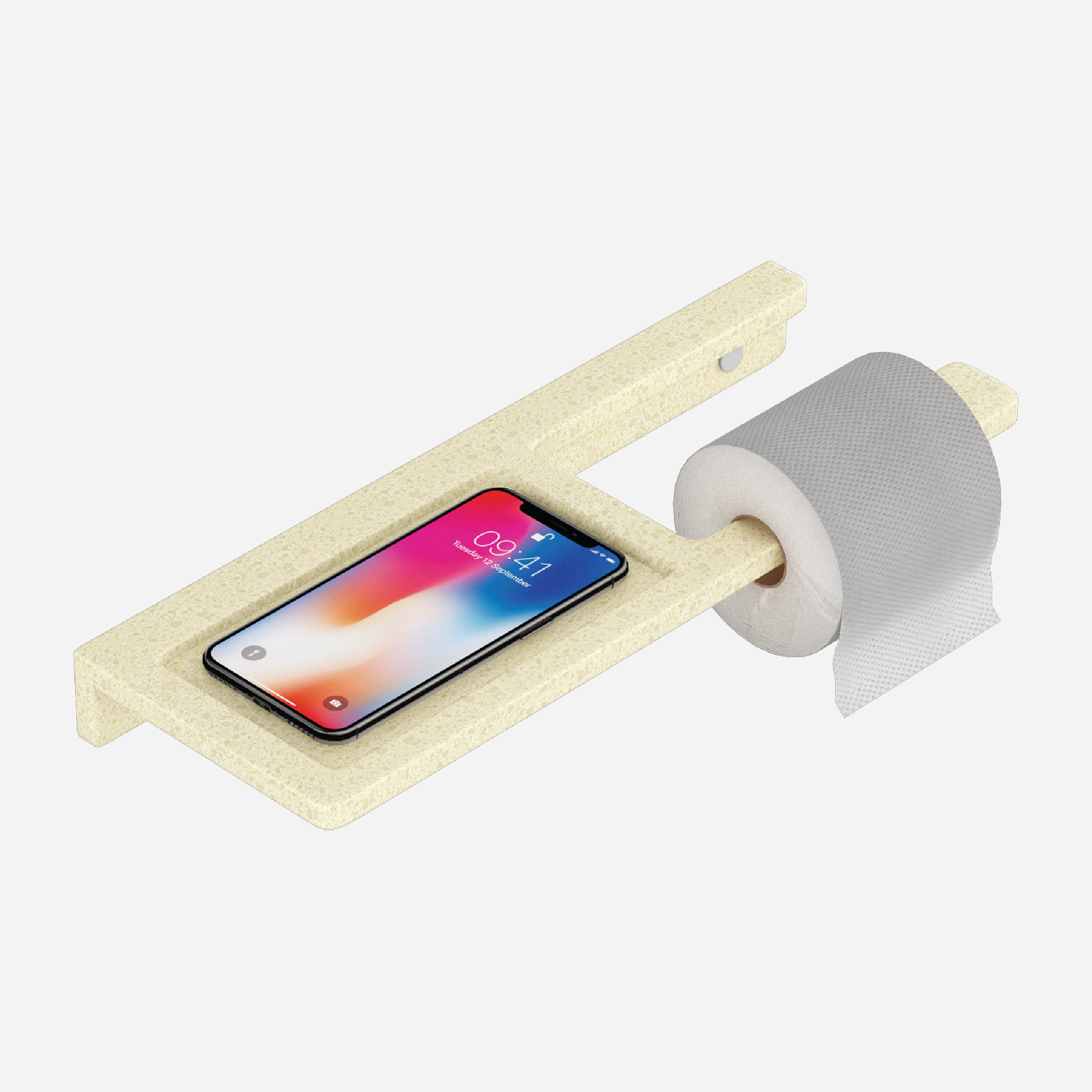 Sleek Tissue With Mobile Holder