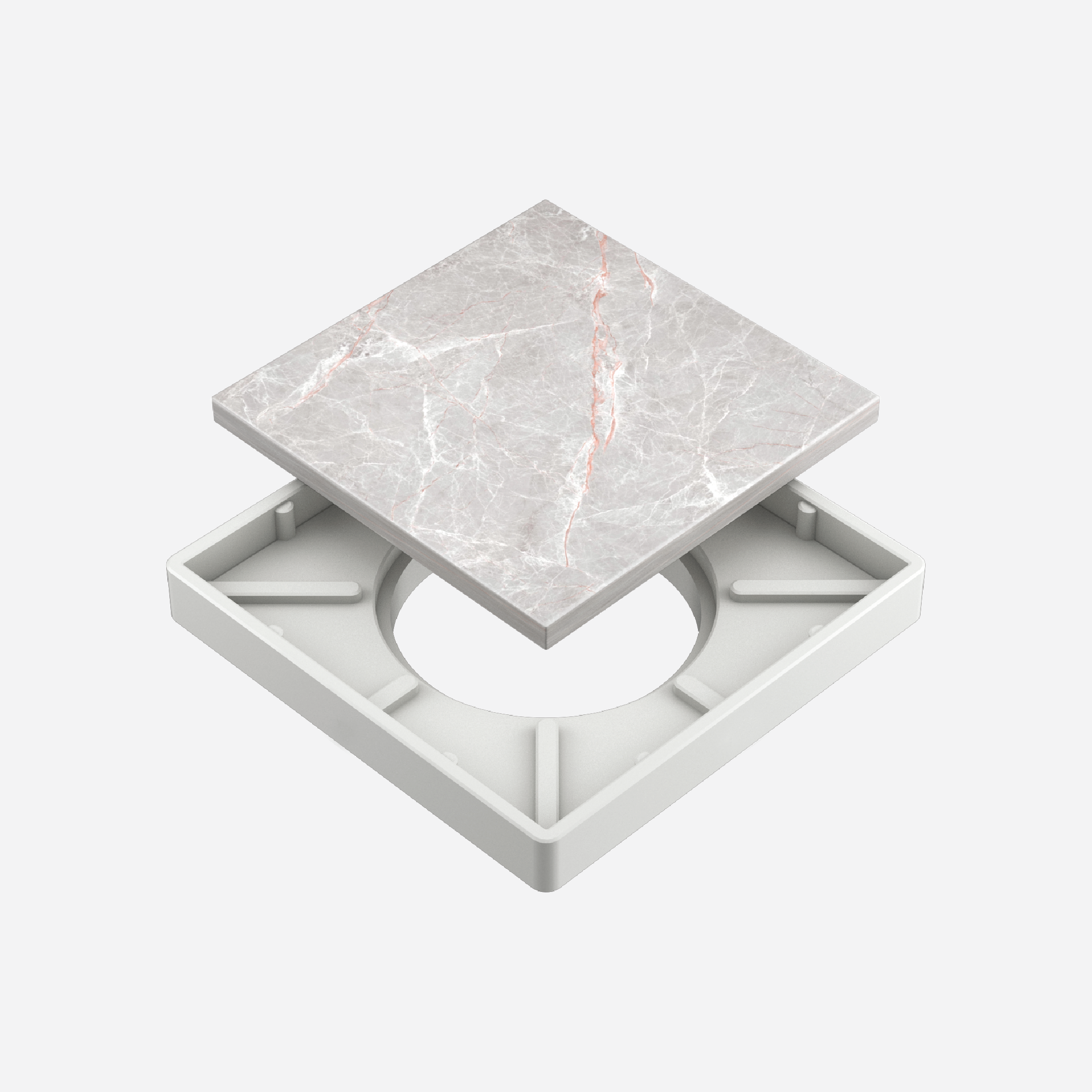 127x127mm Square Floor Drainer