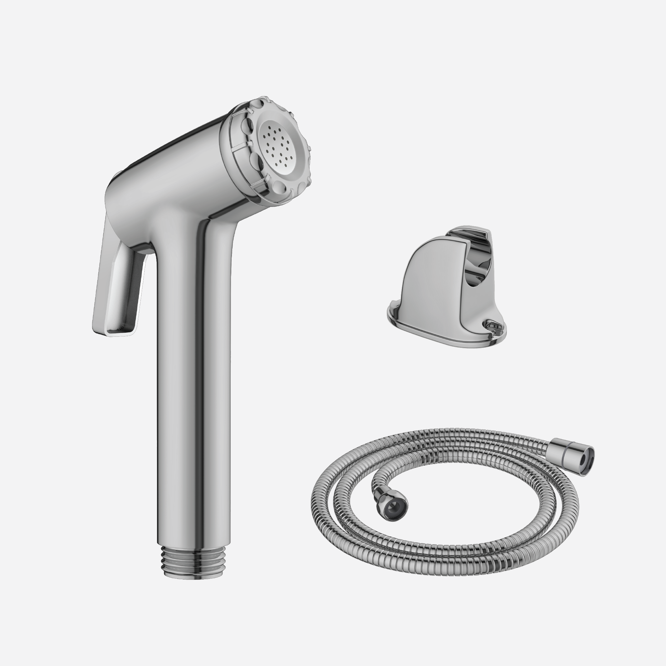 OMEGA | Abs Chrome Health Faucet 1 Mtr & 1.5