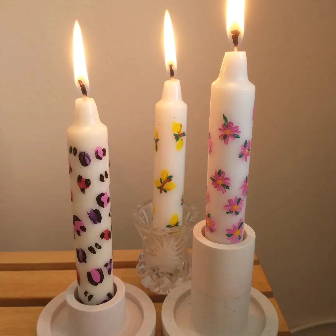 DIY Candle Painting Kit