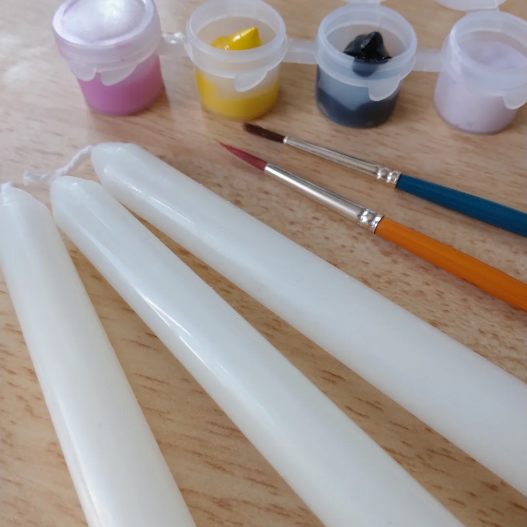 DIY Candle Painting Kit