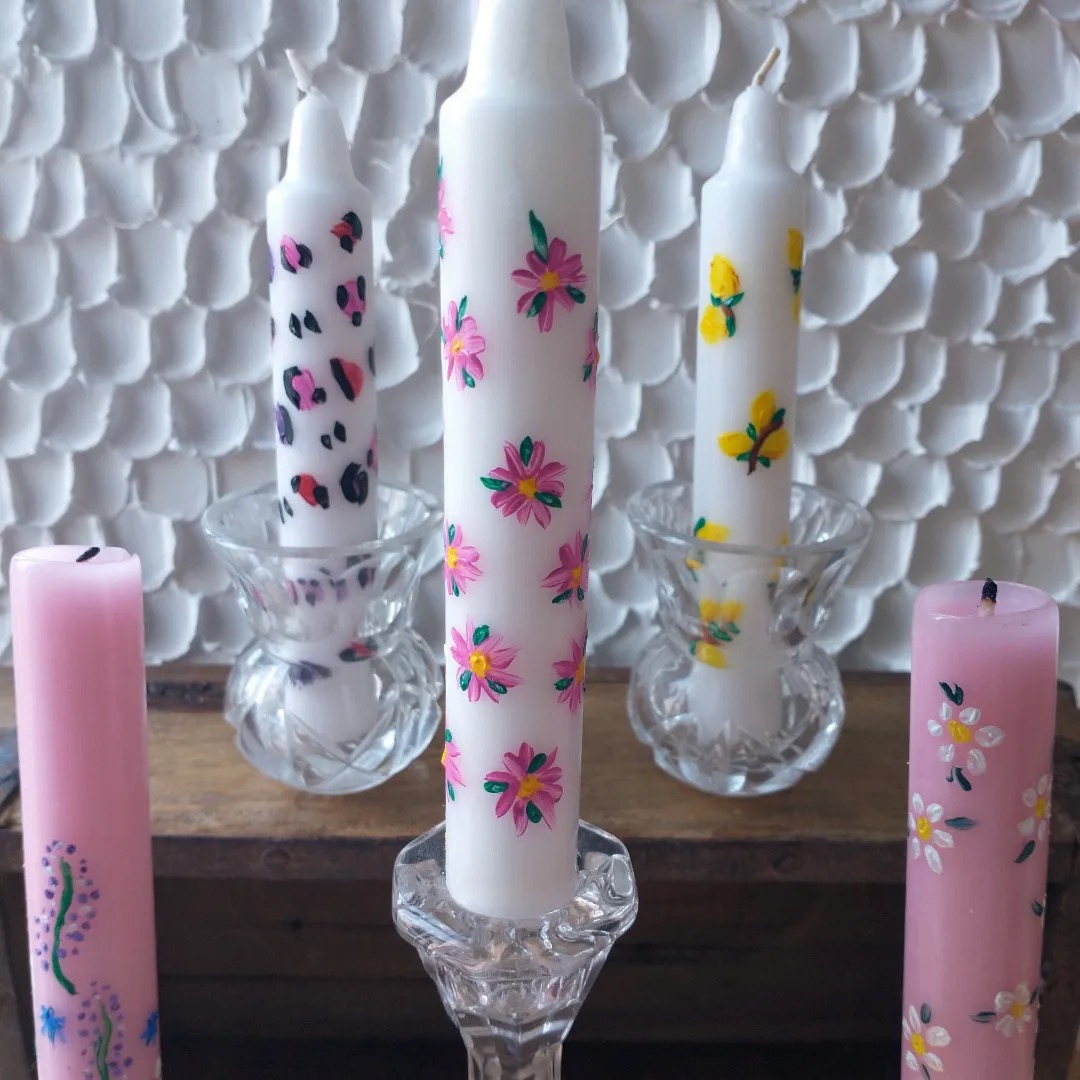 DIY Candle Painting Kit