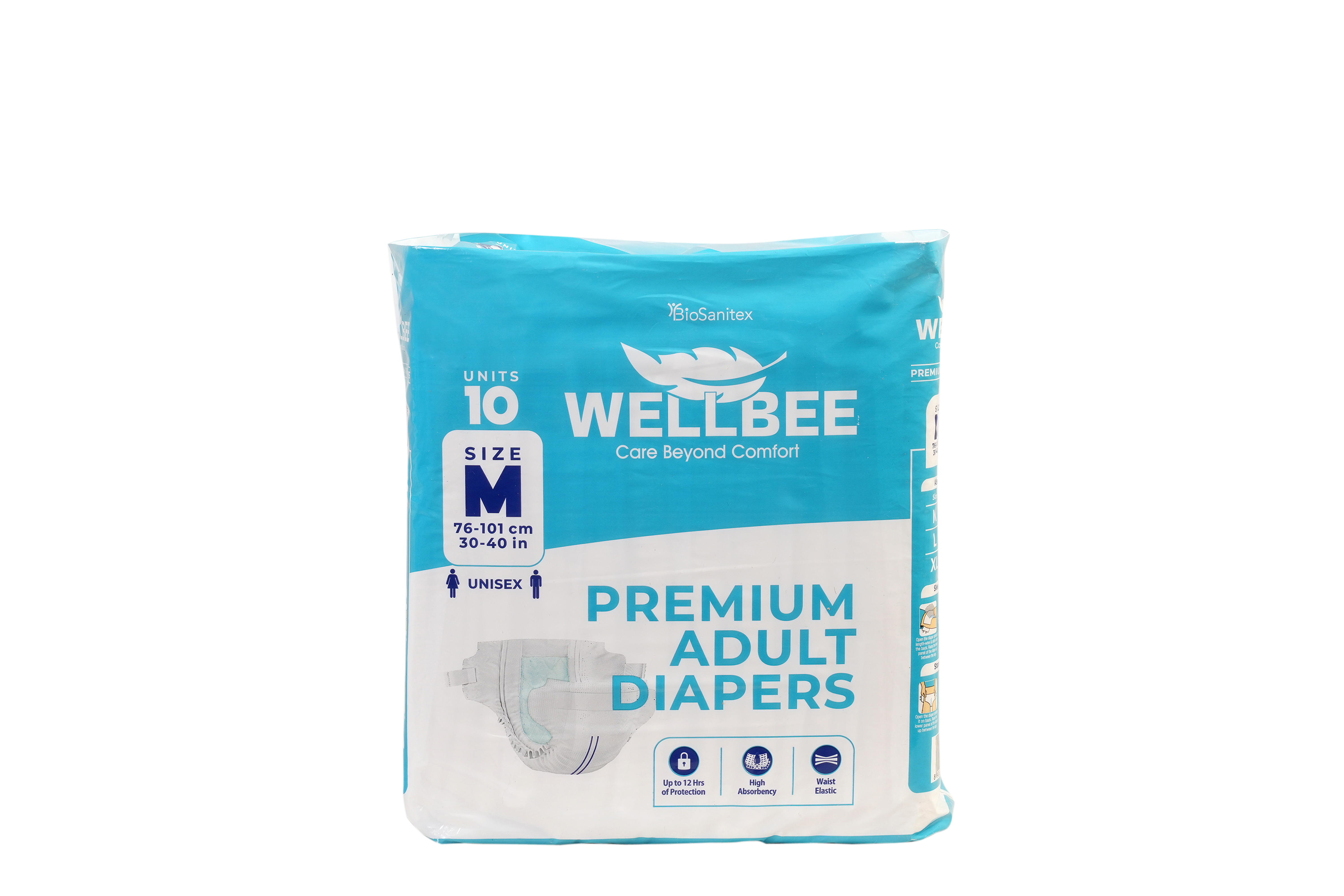 WELLBEE PREMIUM DIAPER - M 
